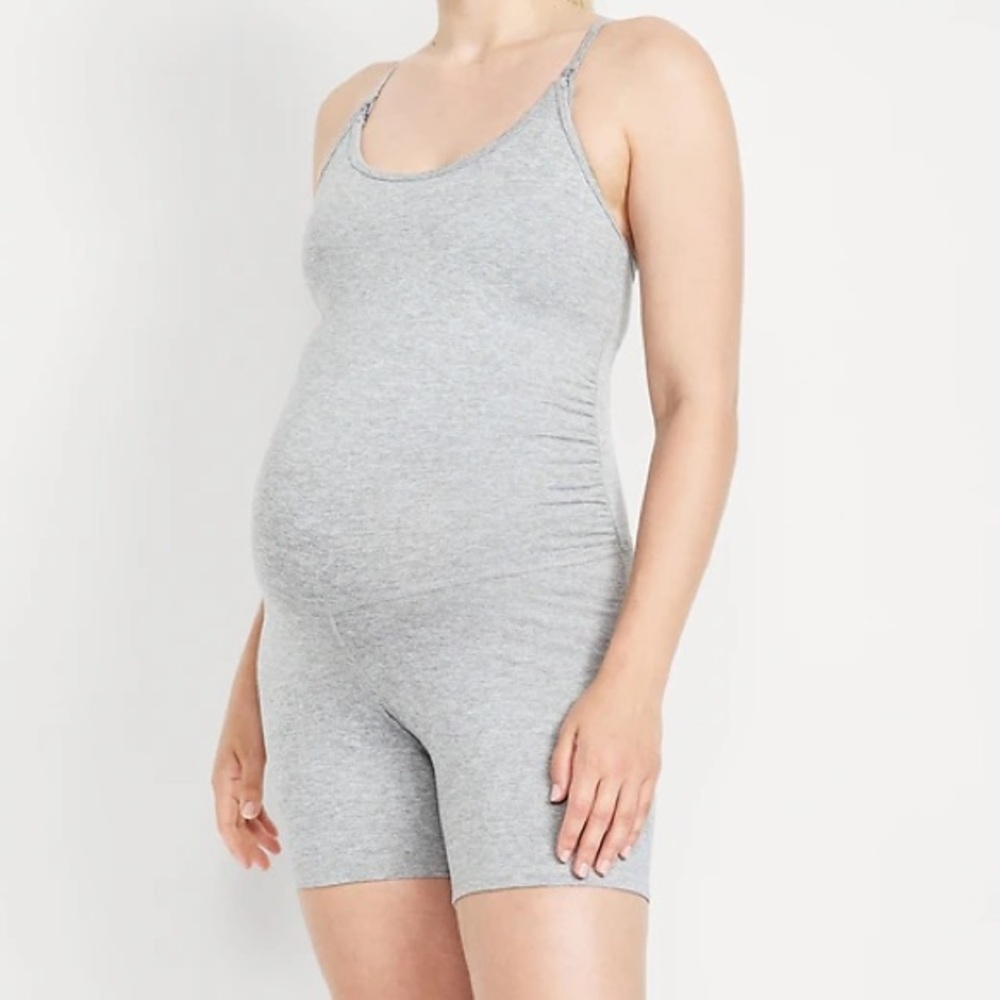 Old Navy cloud comfy maternity bodysuit size XL black
